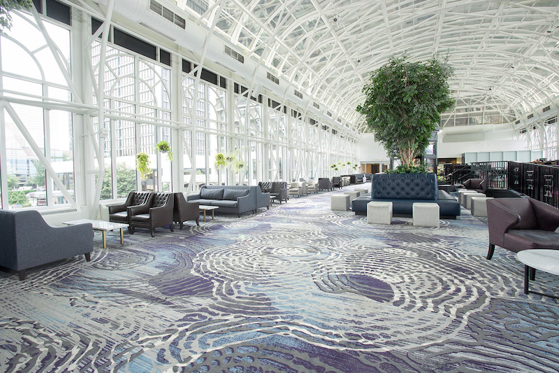 Image of chairs in front of glass windows