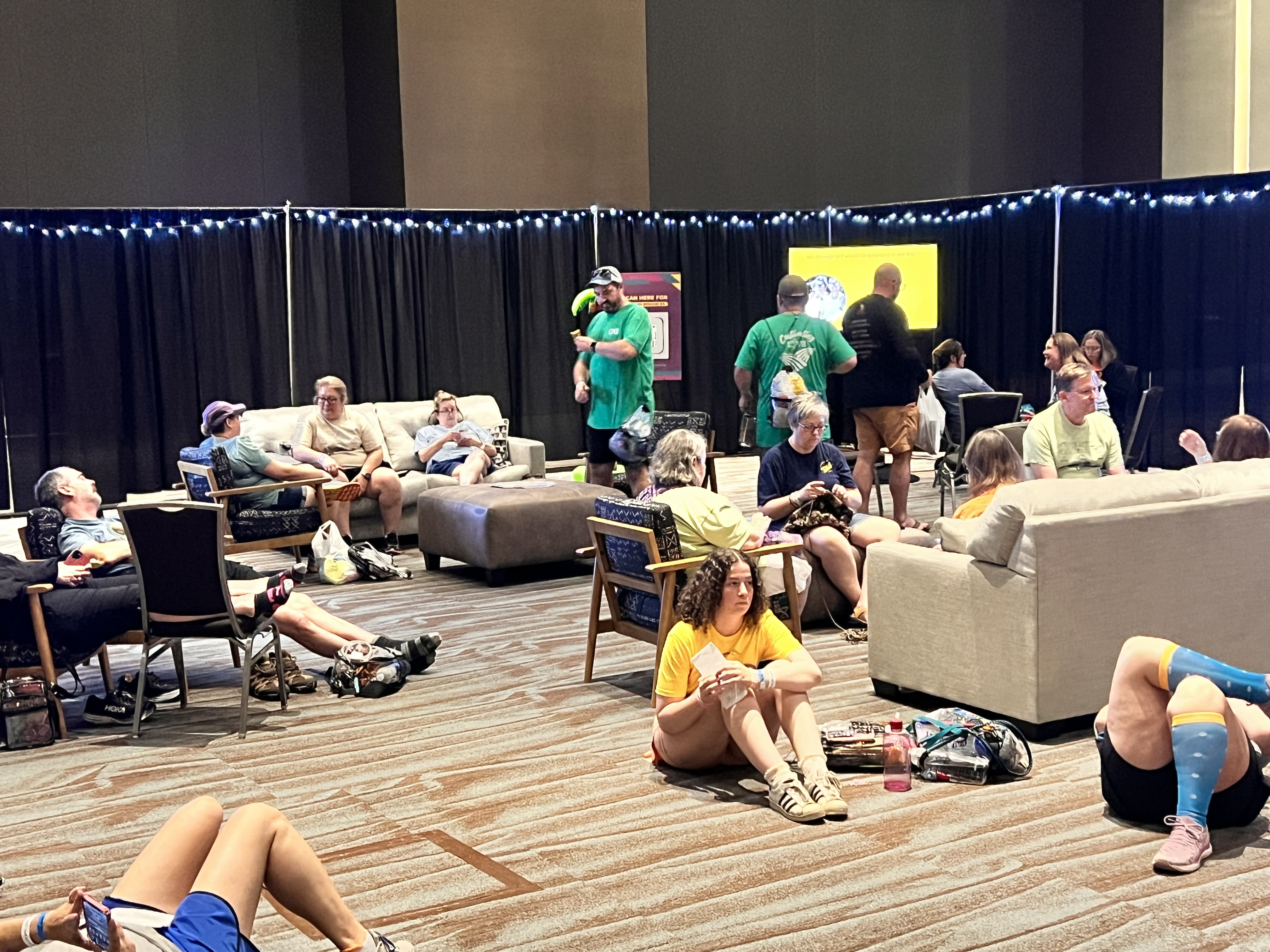 Adult Space at the Youth Gathering